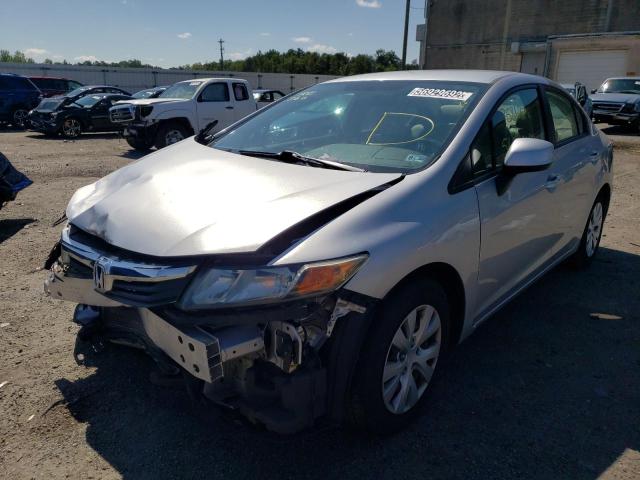 Photo 2 from auction – 2012 HONDA CIVIC LX with VIN 19XFB2F59CE337040