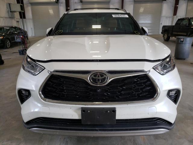 Photo 9 from auction – 2021 TOYOTA HIGHLANDER with VIN 5TDFZRBH7MS123482
