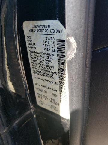 Photo 10 from auction – 1999 NISSAN SENTRA BAS with VIN 1N4AB41D2XC724195