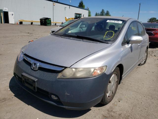 Photo 2 from auction – 2007 HONDA CIVIC HYBR with VIN JHMFA36217S013600