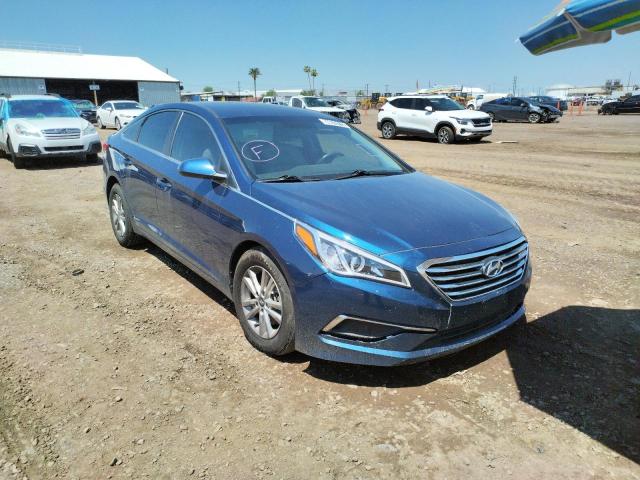 HYUNDAI SONATA SE 2017 with VIN 5NPE24AFXHH548192 - Photo from auction