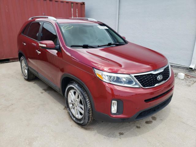 KIA SORENTO 2014 with VIN 5XYKT3A6XEG469313 - Photo from auction