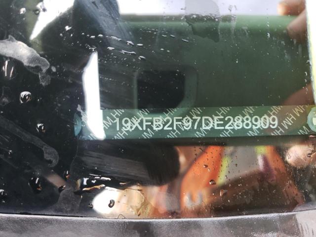Photo 10 from auction – 2013 HONDA CIVIC EXL with VIN 19XFB2F97DE288909