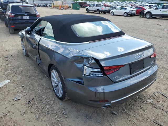 Photo 3 from auction – 2018 AUDI A5 PREMIUM with VIN WAUWNGF56JN001257