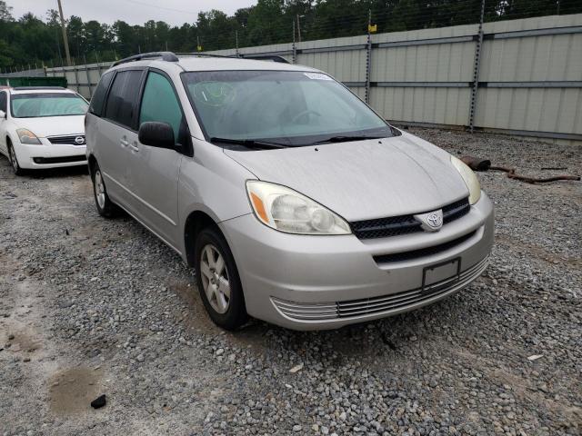 TOYOTA SIENNA CE 2004 with VIN 5TDZA23C44S156101 - Photo from auction