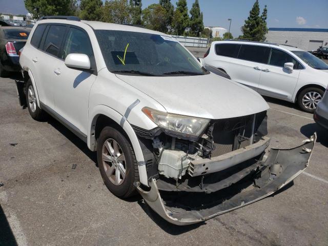 TOYOTA HIGHLANDER 2012 with VIN 5TDZK3EH5CS072640 - Photo from auction