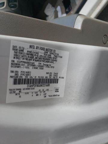 Photo 10 from auction – 2010 FORD FOCUS SE with VIN 1FAHP3FNXAW221600