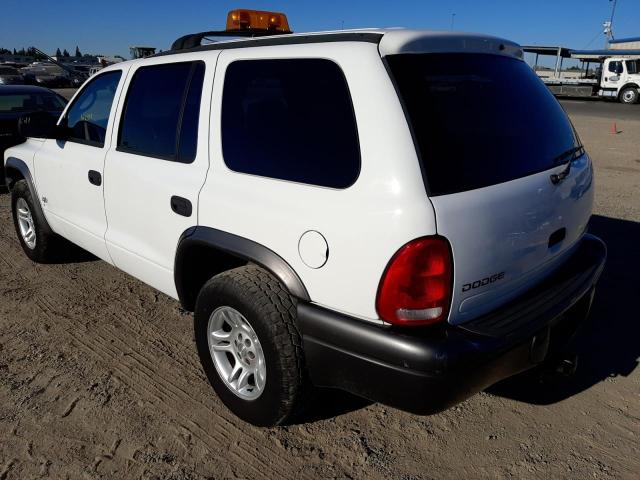 Photo 3 from auction – 2002 DODGE DURANGO SP with VIN 1B4HR38N92F181221