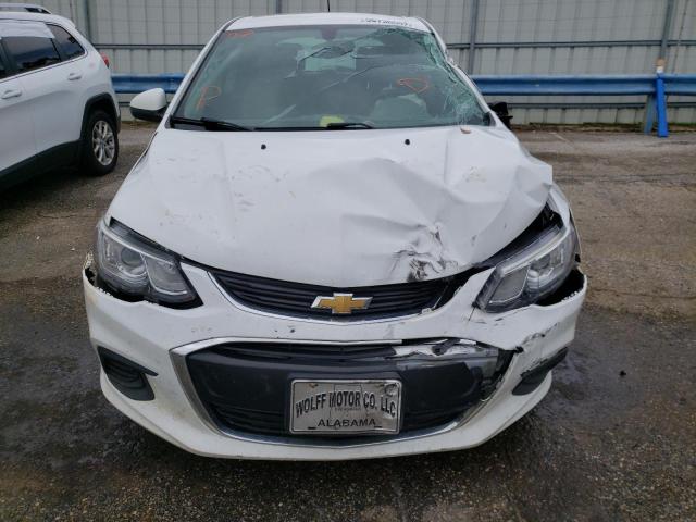 Photo 9 from auction – 2017 CHEVROLET SONIC with VIN 1G1JG6SH6H4168017
