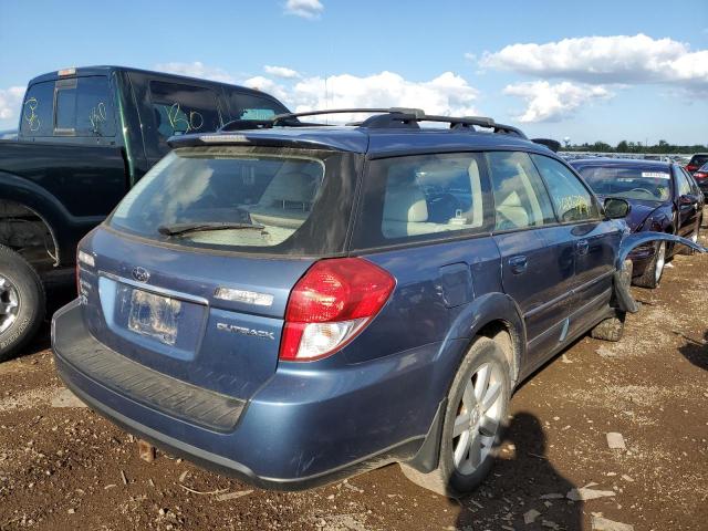Photo 4 from auction – 2008 SUBARU OUTBACK 2. with VIN 4S4BP62C487350535