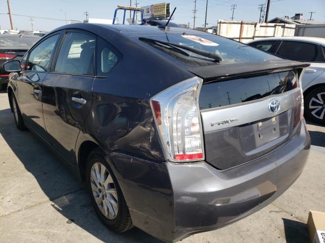 Photo 3 from auction – 2013 TOYOTA PRIUS PLUG with VIN JTDKN3DP7D3041149
