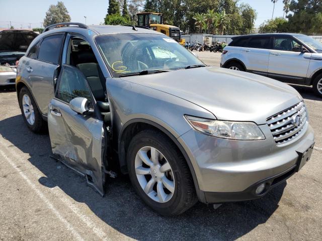 INFINITI FX35 2005 with VIN JNRAS08U35X108990 - Photo from auction