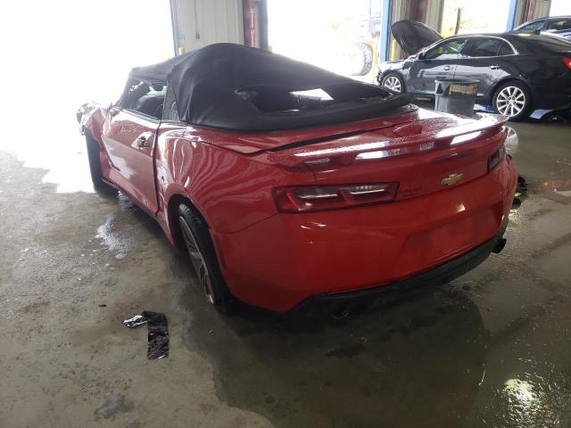 Photo 3 from auction – 2017 CHEVROLET CAMARO LT with VIN 1G1FB3DS3H0175297