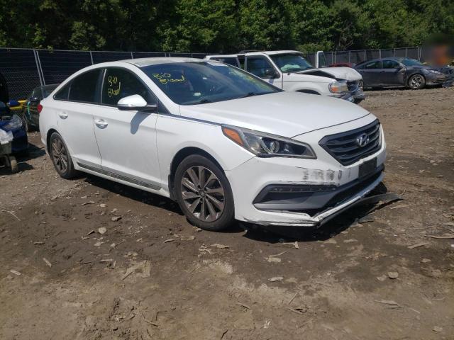 HYUNDAI SONATA SPO 2016 with VIN 5NPE34AF2GH311207 - Photo from auction