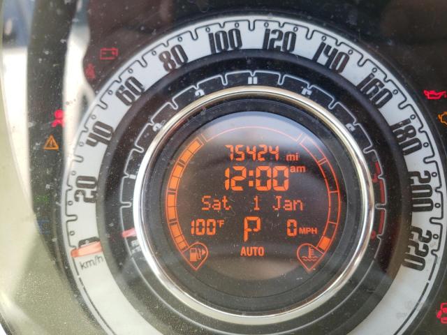 Photo 8 from auction – 2012 FIAT 500 LOUNGE with VIN 3C3CFFER2CT377527