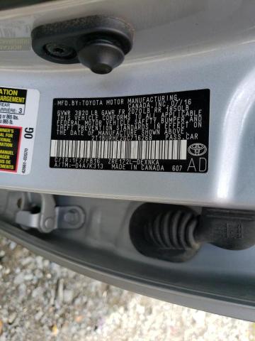 Photo 10 from auction – 2016 TOYOTA COROLLA L with VIN 2T1BURHE2GC716268