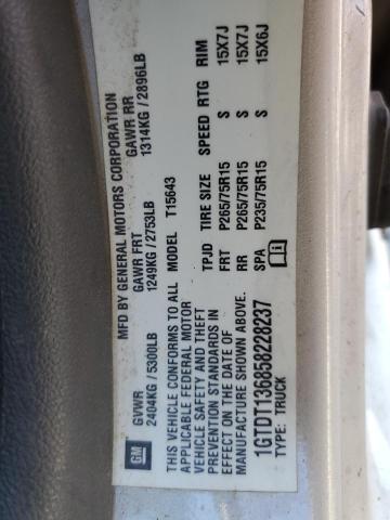 Photo 10 from auction – 2005 GMC CANYON with VIN 1GTDT136858228237