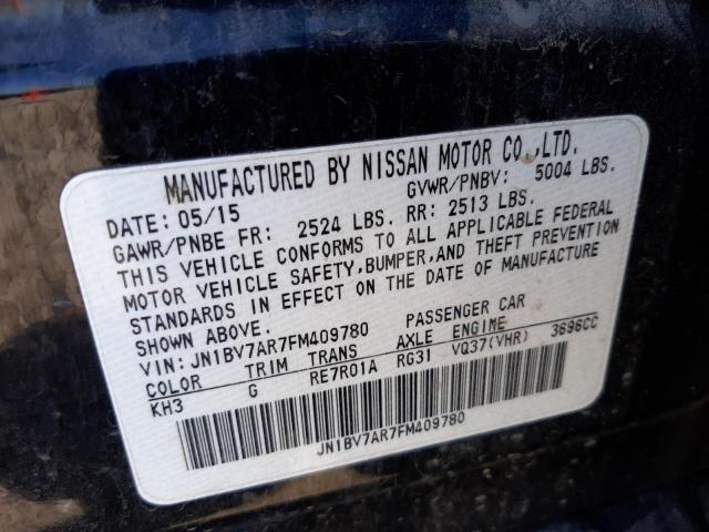 Photo 10 from auction – 2015 INFINITI Q50 BASE with VIN JN1BV7AR7FM409780