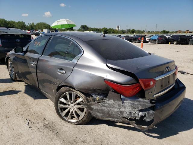 Photo 3 from auction – 2014 INFINITI Q50 BASE with VIN JN1BV7AR8EM689644