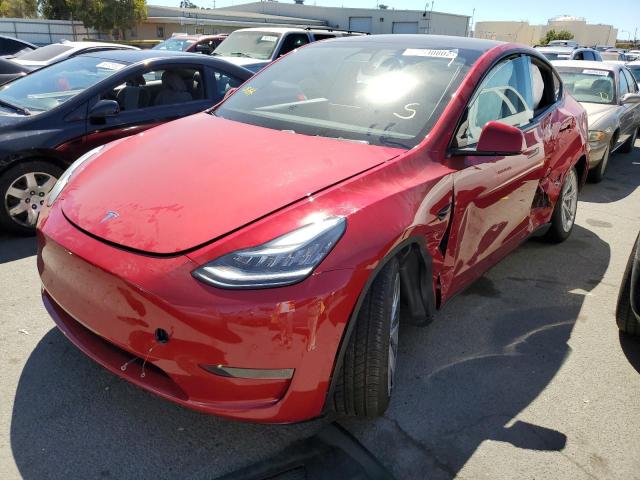 Photo 2 from auction – 2020 TESLA MODEL Y with VIN 5YJYGDEF0LF005675