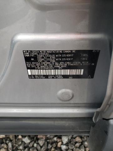 Photo 10 from auction – 2017 TOYOTA RAV4 XLE with VIN 2T3RFREV8HW650622