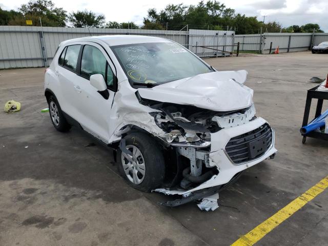 CHEVROLET TRAX LS 2017 with VIN 3GNCJKSB6HL190025 - Photo from auction