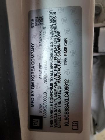 Photo 10 from auction – 2020 CHEVROLET SPARK LS with VIN KL8CB6SAXLC409912