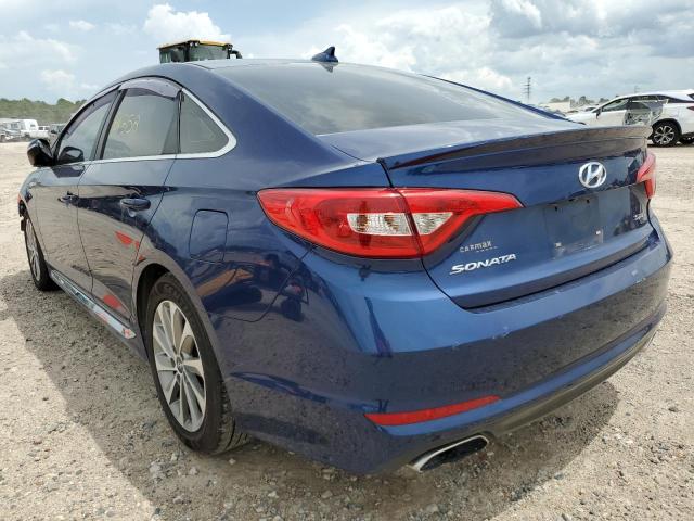 Photo 3 from auction – 2016 HYUNDAI SONATA SPO with VIN 5NPE34AF8GH261168