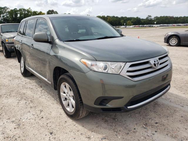 TOYOTA HIGHLANDER 2013 with VIN 5TDZA3EH9DS045428 - Photo from auction