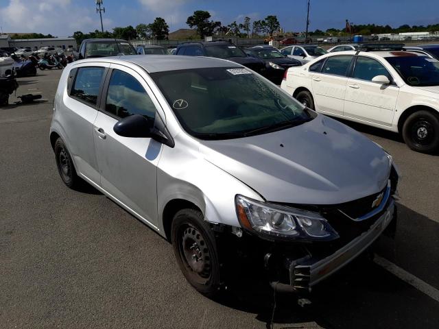 CHEVROLET SONIC 2019 with VIN 1G1JG6SB3K4135561 - Photo from auction