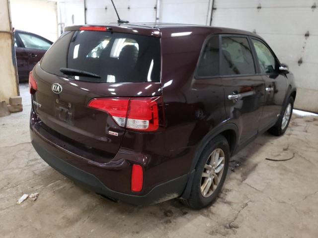 Photo 4 from auction – 2015 KIA SORENTO LX with VIN 5XYKTCA67FG654792