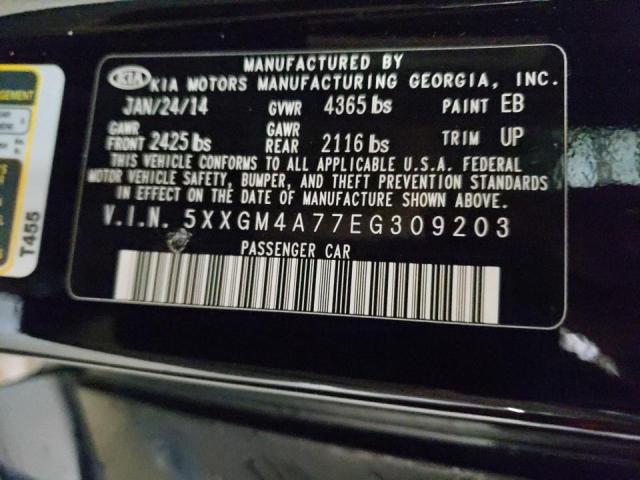 Photo 10 from auction – 2014 KIA OPTIMA LX with VIN 5XXGM4A77EG309203