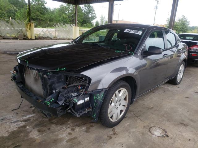 Photo 2 from auction – 2014 DODGE AVENGER SE with VIN 1C3CDZAB2EN200317