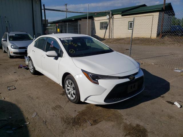 TOYOTA COROLLA LE 2020 with VIN 5YFEPRAE0LP040380 - Photo from auction