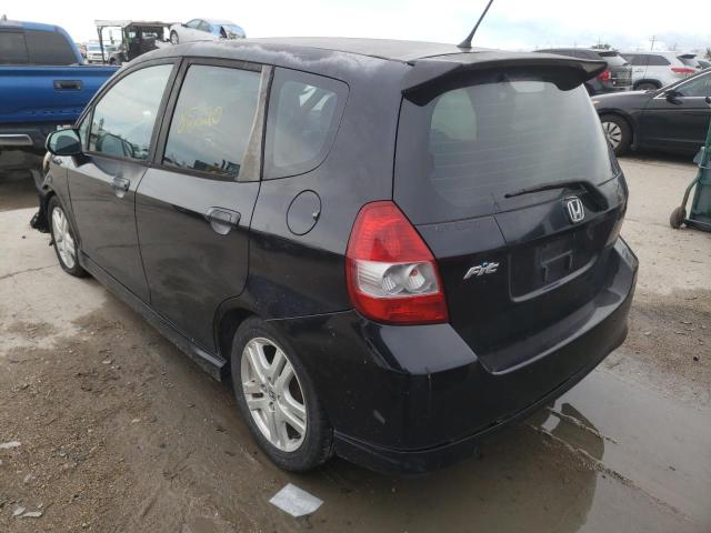 Photo 3 from auction – 2007 HONDA FIT S with VIN JHMGD38697S043343