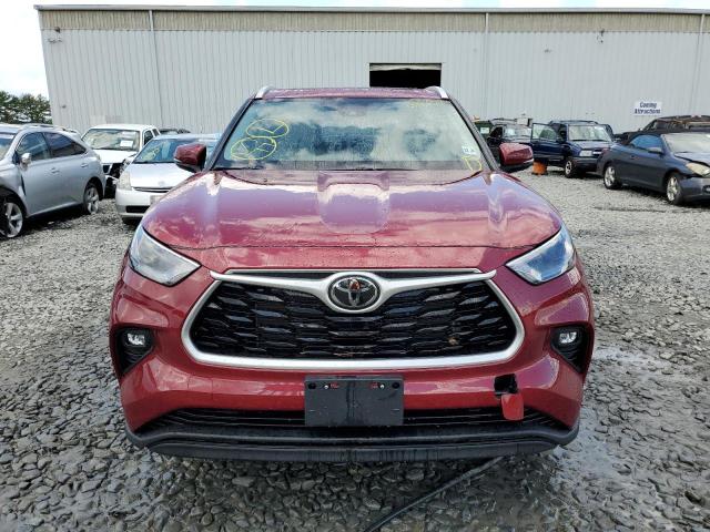 Photo 9 from auction – 2022 TOYOTA HIGHLANDER with VIN 5TDHZRBH1NS171666