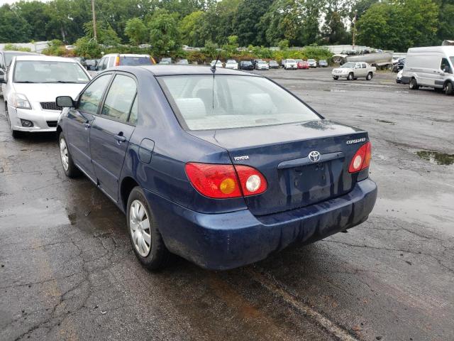 Photo 3 from auction – 2004 TOYOTA COROLLA CE with VIN 2T1BR38E64C257997