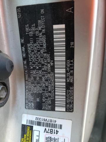 Photo 10 from auction – 2006 TOYOTA SIENNA CE with VIN 5TDZA23C06S402287