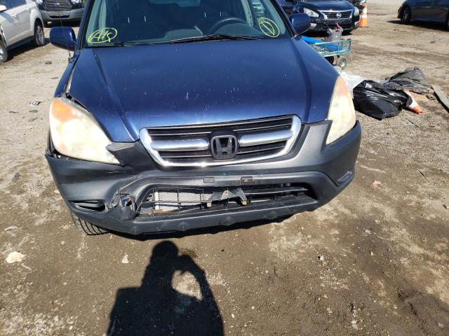 Photo 9 from auction – 2002 HONDA CR-V EX with VIN SHSRD78892U008223