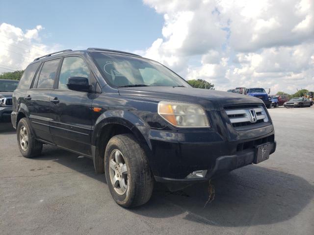 HONDA PILOT EXL 2008 with VIN 5FNYF285X8B006415 - Photo from auction
