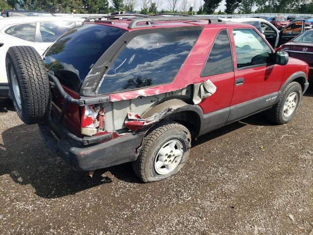 Photo 4 from auction – 1999 CHEVROLET BLAZER with VIN 1GNCT18W4XK223988