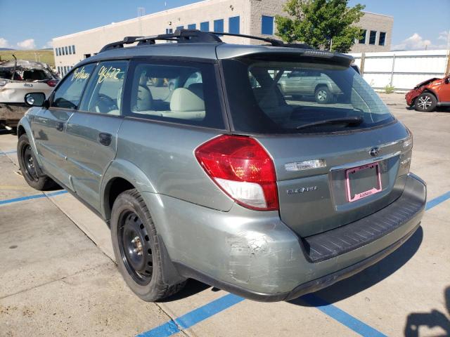 صورة رقم 3 من المزاد - 2009 SUBARU OUTBACK 2. مع VIN 4S4BP61C797340584