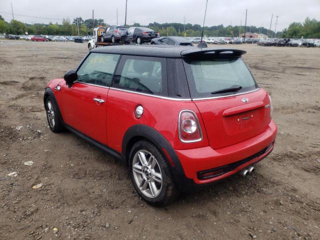 Photo 3 from auction – 2012 MINI COOPER S with VIN WMWSV3C50CTY17455