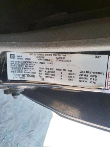 Photo 10 from auction – 2007 GMC CANYON with VIN 1GTCS199978243042
