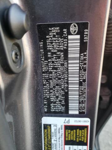 Photo 10 from auction – 2014 TOYOTA CAMRY L with VIN 4T1BF1FK9EU773681