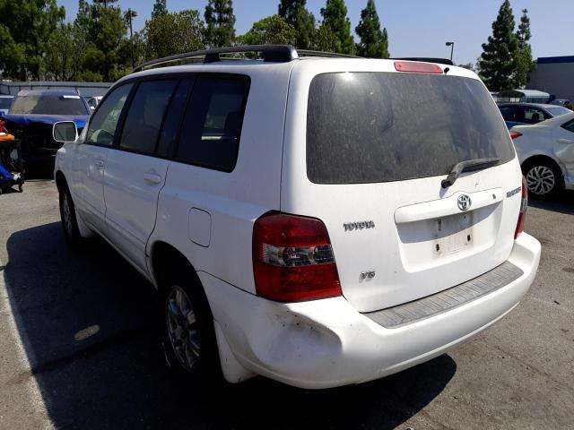 Фото 3 с аукциона – 2005 TOYOTA HIGHLANDER с VIN JTEGP21A150083566