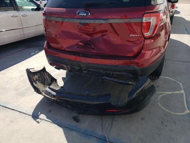 Photo 9 from auction – 2017 FORD EXPLORER X with VIN 1FM5K8D8XHGC56109