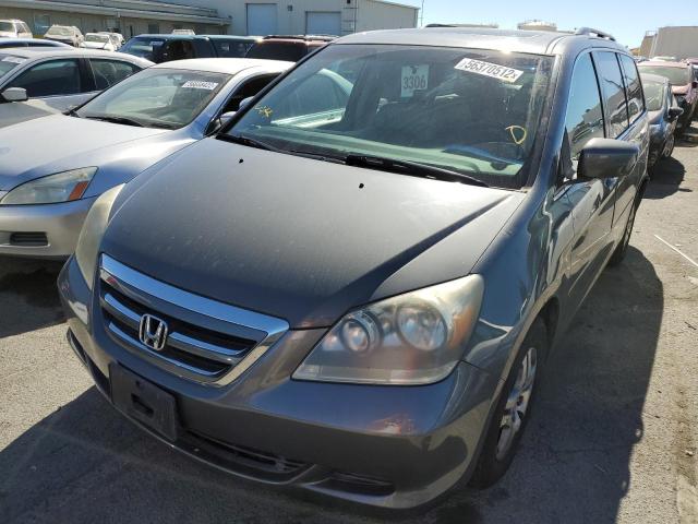 Photo 2 from auction – 2007 HONDA ODYSSEY EX with VIN 5FNRL387X7B059506