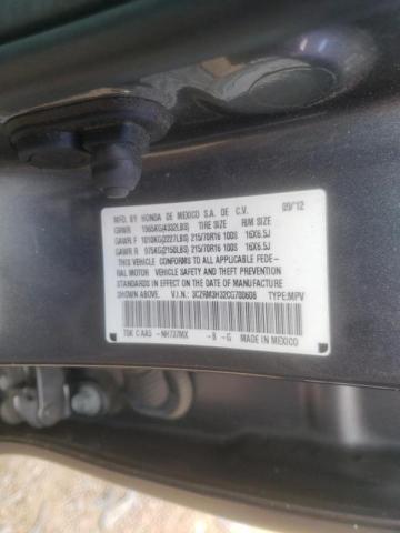 Photo 10 from auction – 2012 HONDA CR-V LX with VIN 3CZRM3H32CG700608