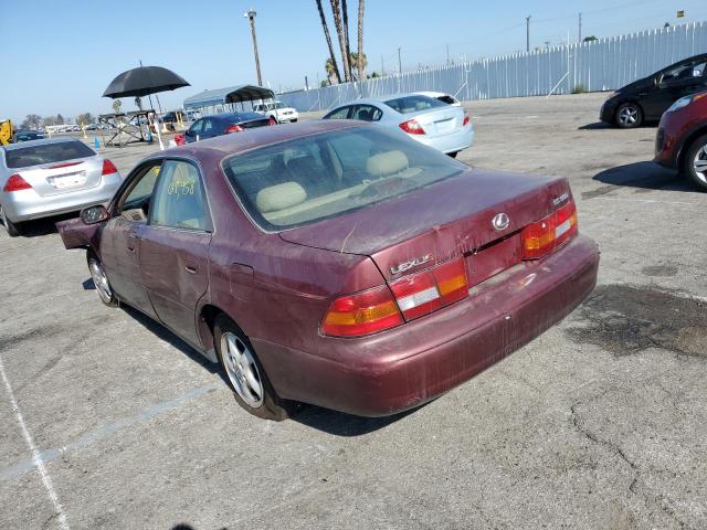 Photo 3 from auction – 1997 LEXUS ES 300 with VIN JT8BF22G4V5007491